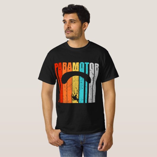 Paramotor Piloot Paramotoring  T-shirt (Voorkant volledig)