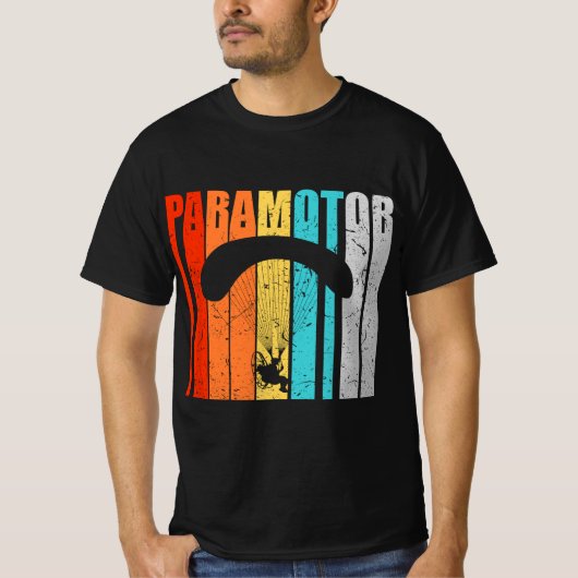 Paramotor Piloot Paramotoring  T-shirt (Voorkant)