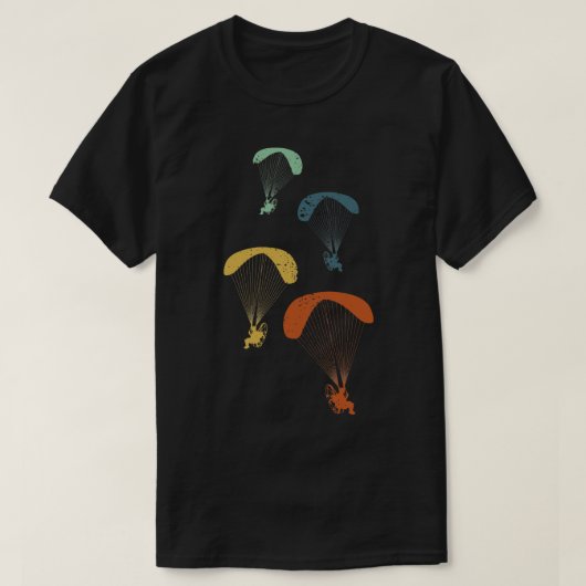Paramotor Piloot Paramotoring T-shirt (Design voorkant)