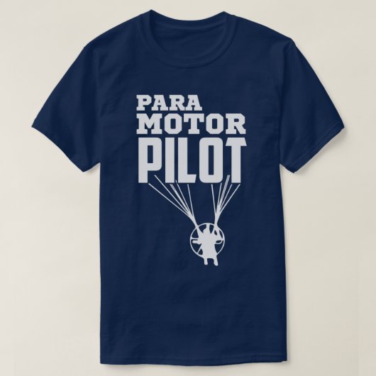 Paramotor Pilot Paramotoring Extreme Sports Paragl T-shirt (Design voorkant)