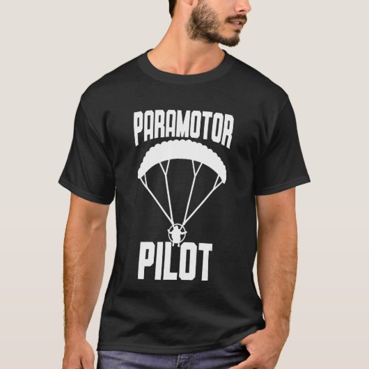 Paramotor Pilot T-shirt (Voorkant)