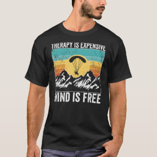 Paramotor Pilot Therapy is duur paramotoring T-shirt