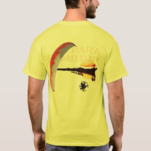 PARAMOTOR POR DO SOL T-SHIRT (Achterkant)