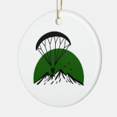 Paramotor Retro Keramisch Ornament (Links)