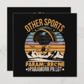 Paramotoring (Voorkant / Achterkant)