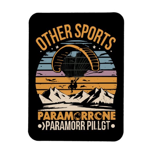 Paramotoring Magneet (Verticaal)