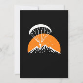 Paramotoring Retro  Kaart (Voorkant)