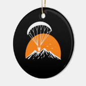 Paramotoring Retro  Keramisch Ornament (Links)