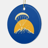 Paramotoring Retro Keramisch Ornament (Links)