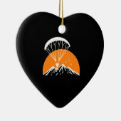 Paramotoring Retro  Keramisch Ornament (Rechts)