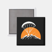 Paramotoring Retro  Magneet (Voorkant / Achterkant)