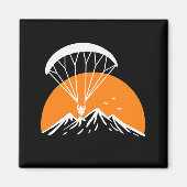 Paramotoring Retro Magneet (Voorkant)