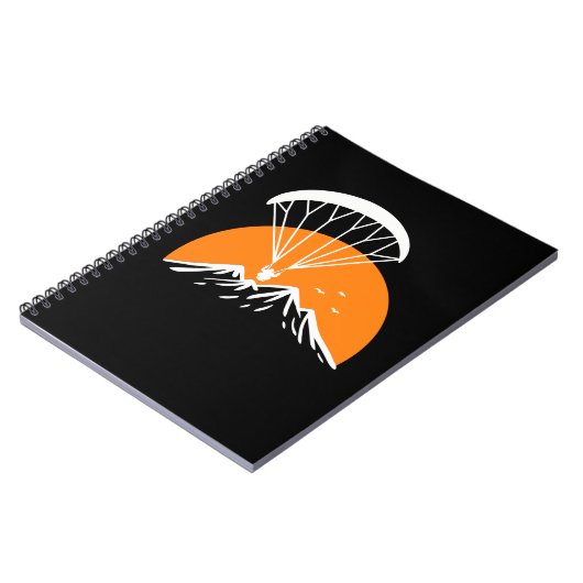 Paramotoring Retro Notitieboek (Linkerzijde)