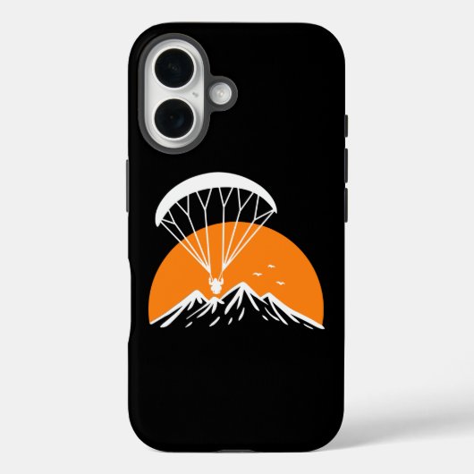 Paramotoring Retro Vintage Case-Mate iPhone Case (Achterkant)