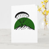 Paramotorretro kaart (Gele Bloem)