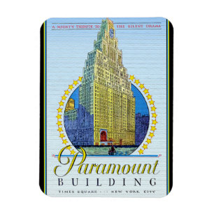 Paramount Building New York City Magneet