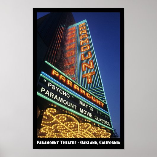 Paramount, Oakland 11x17 Poster (Voorkant)