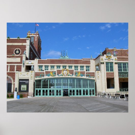 Paramount Theater/Theater Asbury Park NJ Poster (Voorkant)