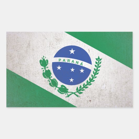 Parana Rechthoekige Sticker (Voorkant)