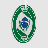 Paraná Round Emblem Ornament (voorkant)