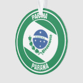 Paraná Round Emblem Ornament (voorkant)