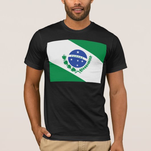 Parana, vlag van Brazilië T-shirt (Voorkant)