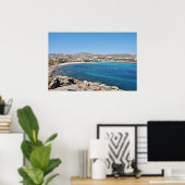 Paranga Beach - Mykonos - Poster (Thuiskantoor)