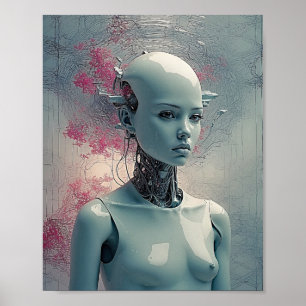 Paranoid Android - Dynamische Surrealistische Kuns Poster