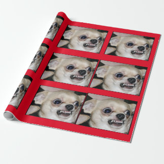 Paranoid Chihuahua vat uw hoge angst in Cadeaupapier