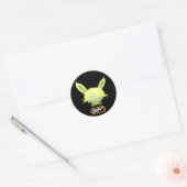 "Paranoid Chomper" Sticker (Envelop)