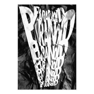 PARANOID! Grafische Poster