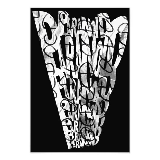 PARANOID! Graphic Poster ( OCD version ) (Voorkant)