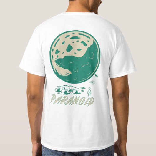 PARANOÏDE A1 T-SHIRT (Achterkant)