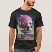 Paranoïde Android-Waterverf Dreamscape T-shirt (Voorkant)