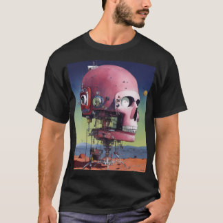Paranoïde Android-Waterverf Dreamscape T-shirt