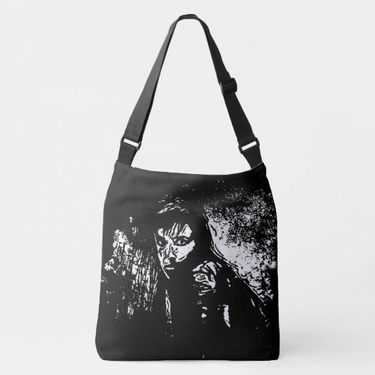 Paranoïde dag crossbody tas (Voorkant)