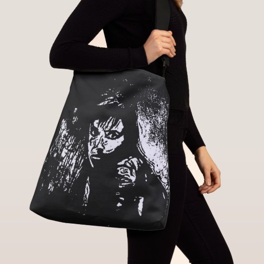 Paranoïde dag crossbody tas (Dichtbij)