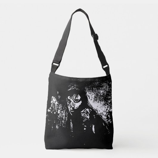 Paranoïde dag crossbody tas (Voorkant)