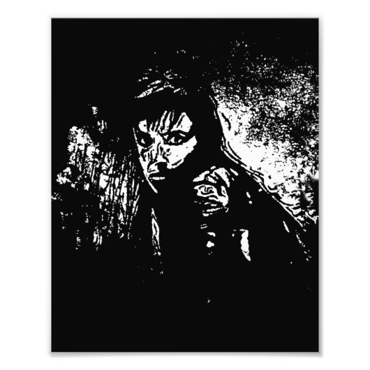 Paranoïde dag foto afdruk (Voorkant)