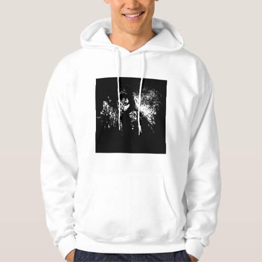 Paranoïde dag hoodie (Voorkant)