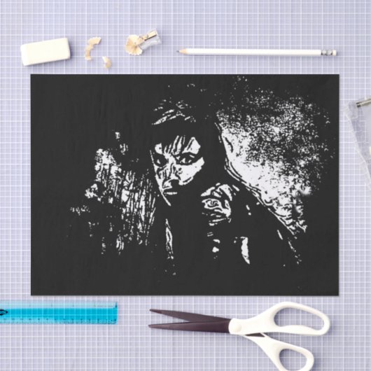 Paranoïde dag tissuepapier (Craft)