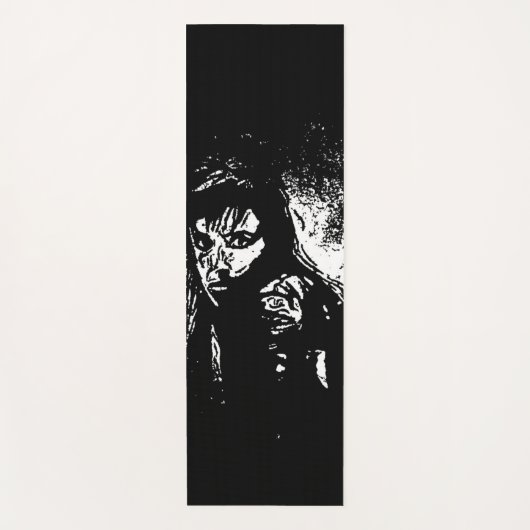 Paranoïde dag yogamat (Voorkant)