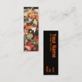 Paranoïde hoe meer ik zie mini visitekaartje (Voorkant / Achterkant)