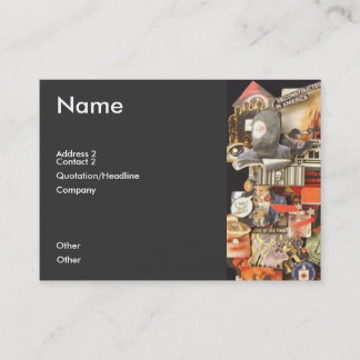 Paranoïde hoe meer ik zie visitekaartje