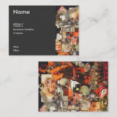 Paranoïde hoe meer ik zie visitekaartje (Voorkant / Achterkant)