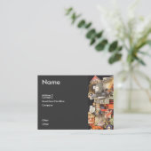 Paranoïde hoe meer ik zie visitekaartje (Staand voorkant)