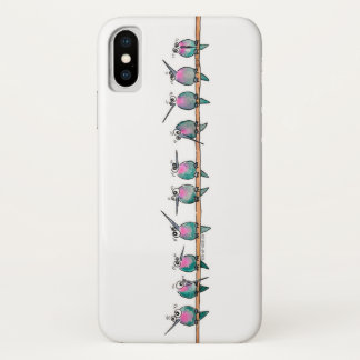 Paranoïde Hummingvogels Horizontale iPhone case