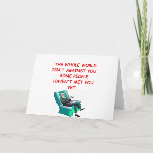 paranoïde kaart (Voorkant)