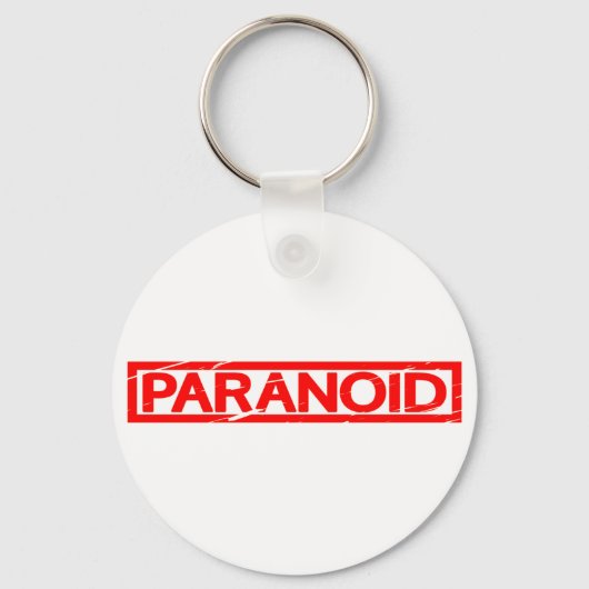 Paranoïde Stamp Sleutelhanger (Voorkant)