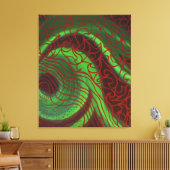 "Paranormaal" Canvas Afdruk (Insitu (Woonkamer))